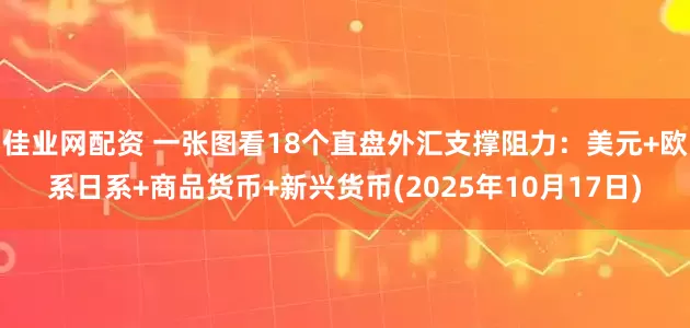佳业网配资 一张图看18个直盘外汇支撑阻力：美元+欧系日系+商品货币+新兴货币(2025年10月17日)