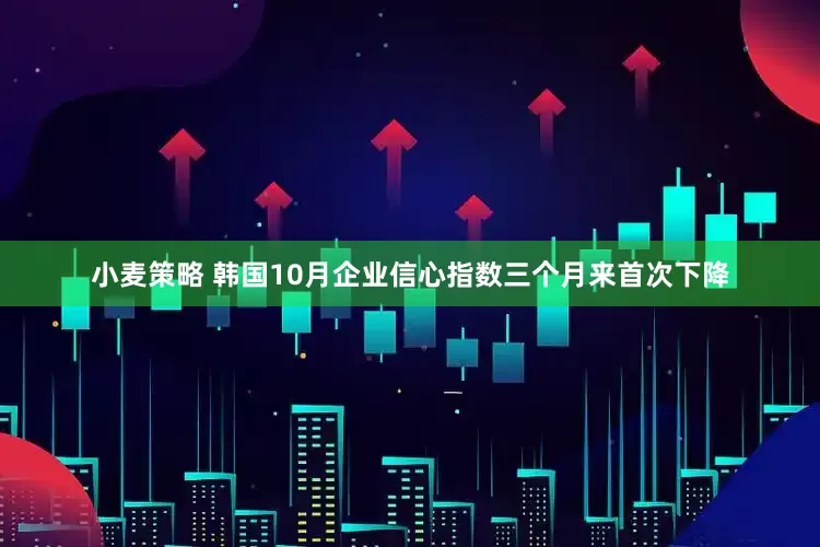 小麦策略 韩国10月企业信心指数三个月来首次下降